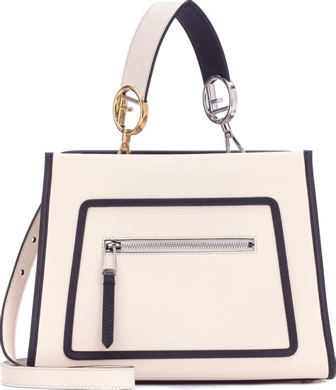 fendi runaway small leather shoulder bag|fendi leather shoulder bag.